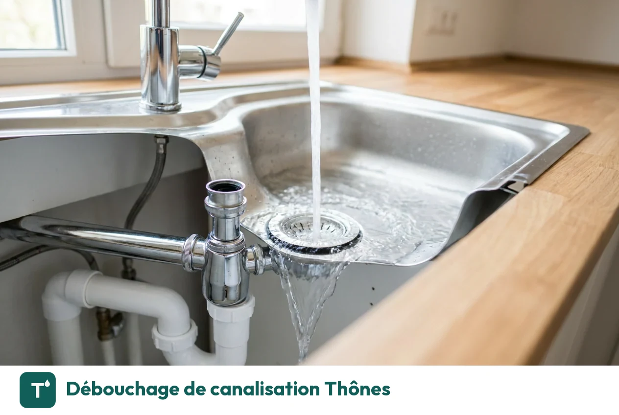 Débouchage de canalisation à Thônes