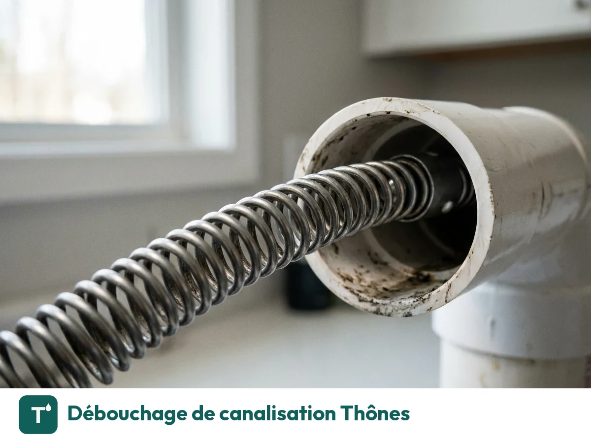 Débouchage de canalisation à Thônes