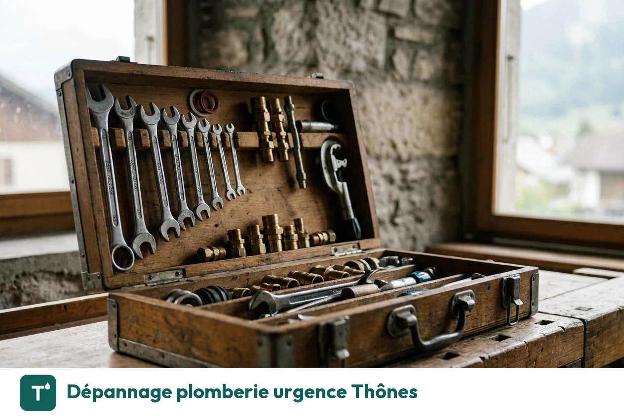 Dépannage plomberie urgence à Thônes