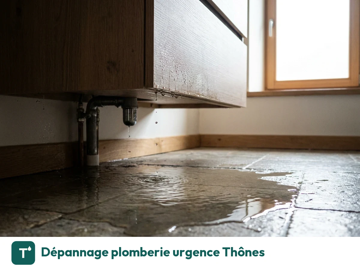 Dépannage plomberie urgence à Thônes