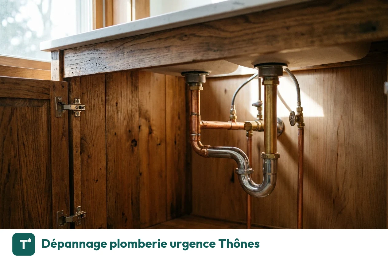Dépannage plomberie urgence à Thônes
