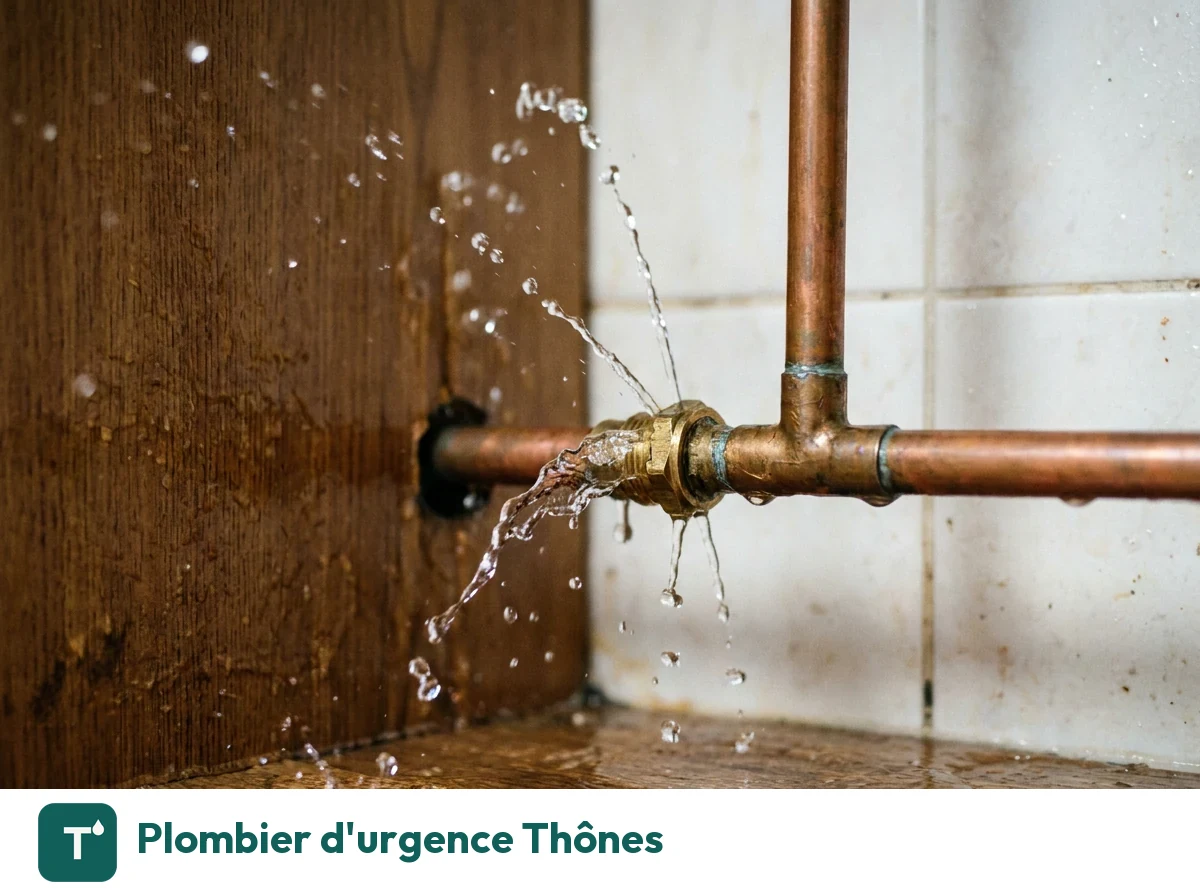 Plombier d'urgence à Thônes