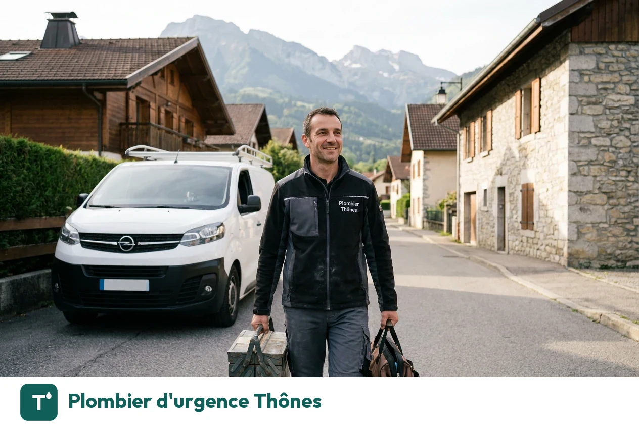 Plombier d'urgence à Thônes