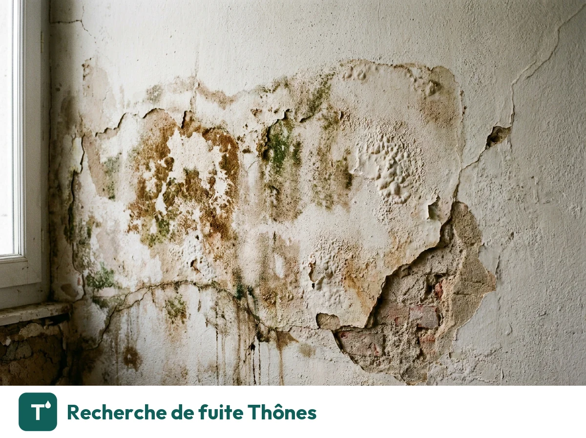 Recherche de fuite à Thônes