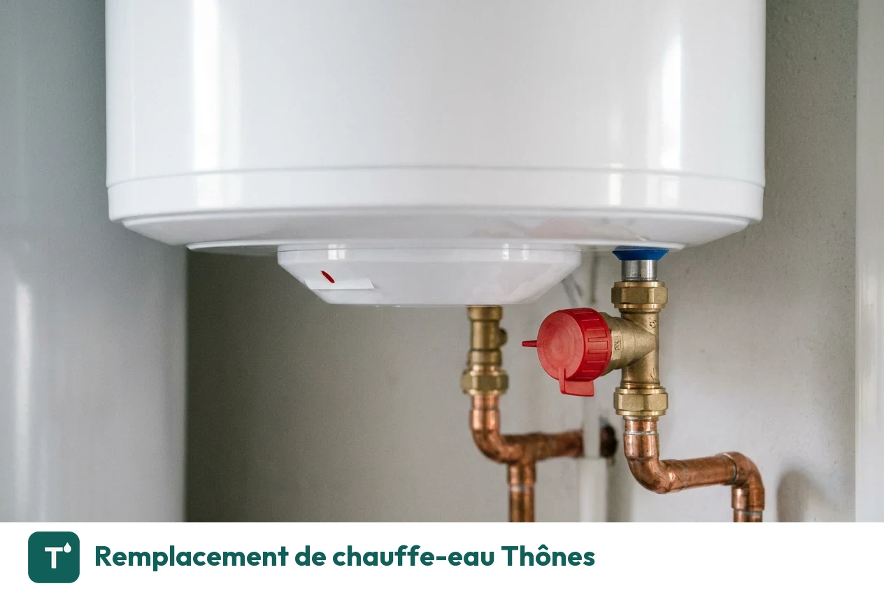 Remplacement de chauffe-eau à Thônes