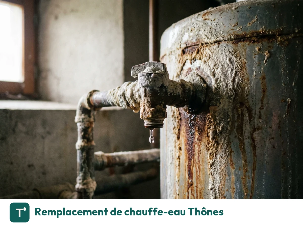 Remplacement de chauffe-eau à Thônes
