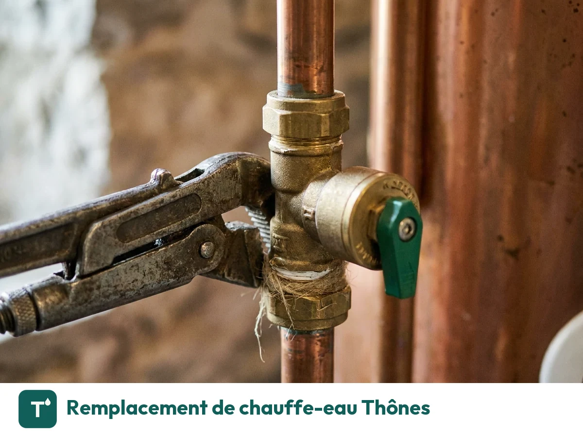 Remplacement de chauffe-eau à Thônes