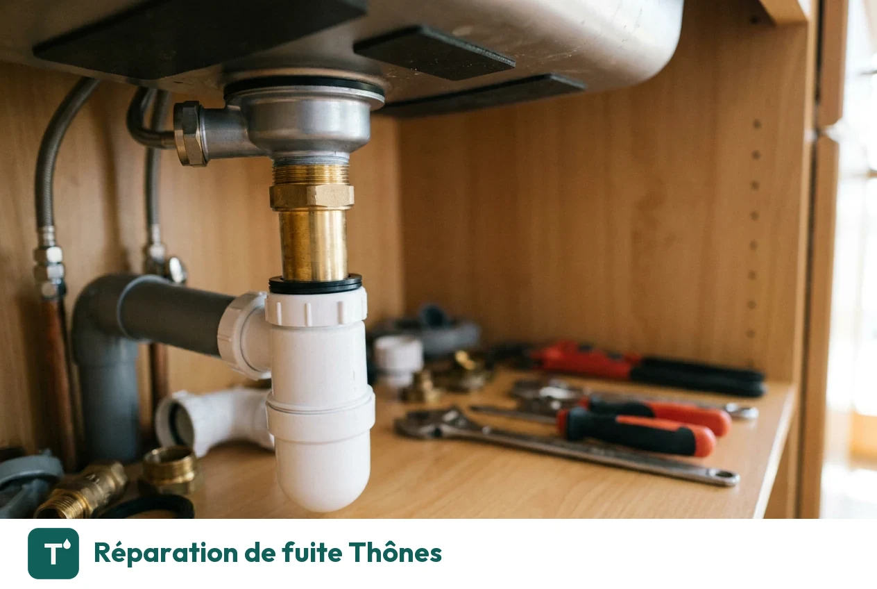 Réparation de fuite à Thônes
