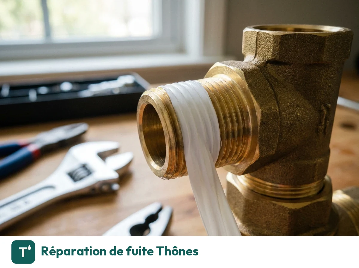 Réparation de fuite à Thônes